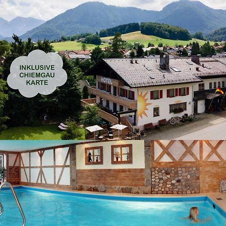 Hotel Alpensonne Ruhpolding Chiemgau Karte Esterno foto